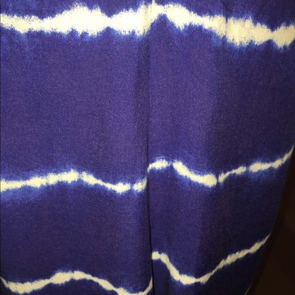 F21 Blue Tie Dye Romper - Picture 2 of 6